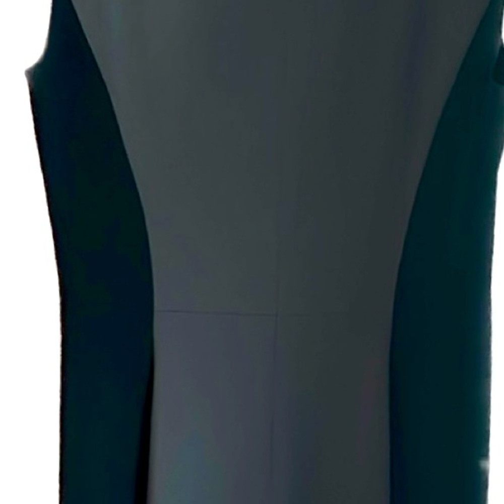 DKNY black and grey sheath dress, classic, size 0 - Picture 2 of 6